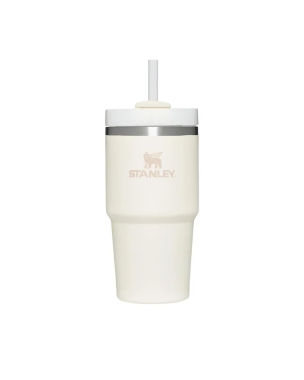 Stanley Quencher H2.O Flow State Tumbler Ποτήρι Θερμός με Καλαμάκι 0.59L Cream