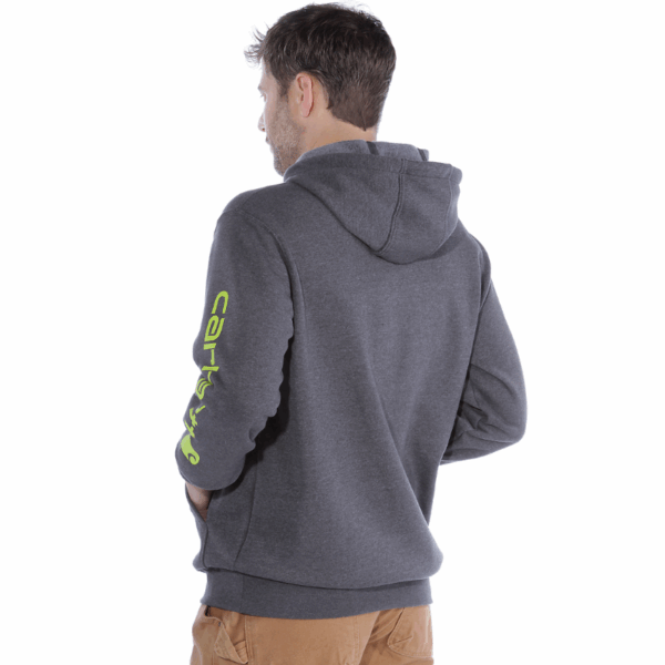 Loose Fit Midweight Logo Sleeve Graphic Sweatshirt - Image 4