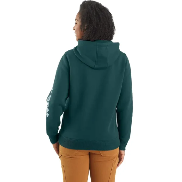 CARHARTT Logo Sleeve Graphic Sweatshirt(women) - Image 2