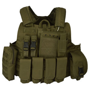 Mil-Tec M.RELEASE MOLLE COMBAT VEST OD