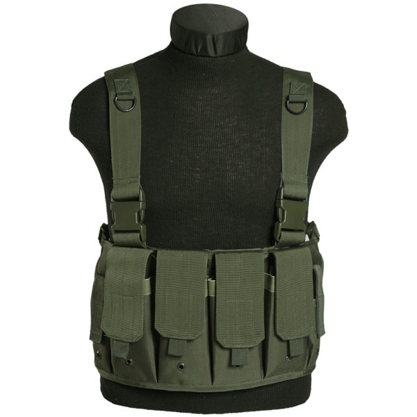 MIL-TEC MAG CARRIER CHEST RIG OLIVE