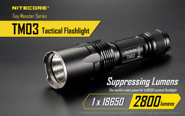 ΦΑΚΟΣ LED NITECORE Tiny Monster TM03, 2800Lumens