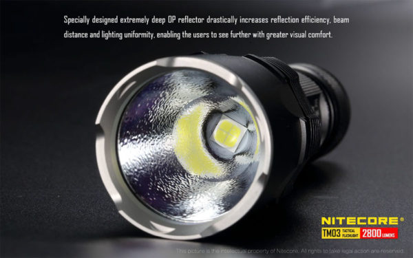 ΦΑΚΟΣ LED NITECORE Tiny Monster TM03, 2800Lumens