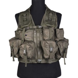 OD VEST TACTICAL (9 POCKETS)