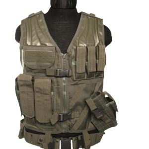 USMC OD COMBAT VEST WITH BELT