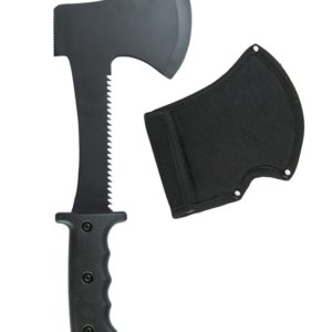 AXE WITH SAW AND POUCH