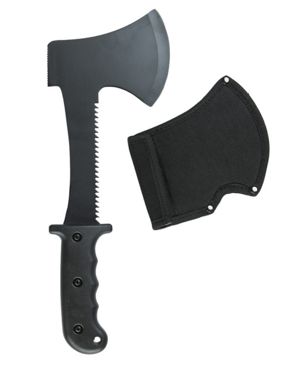 AXE WITH SAW AND POUCH