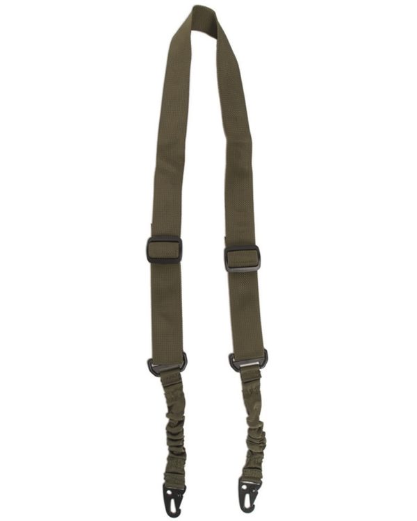 OD TACTICAL SLING WITH BUNGEE (2-POINT)