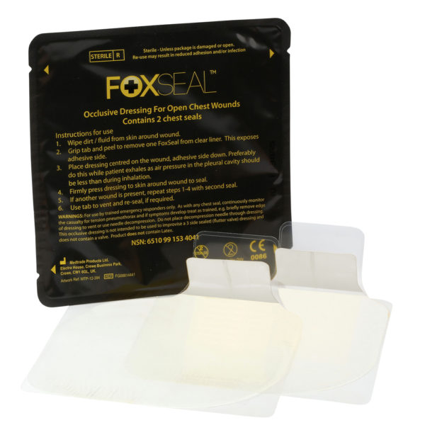 Foxseal Επίθεμα Θωρακικών Τραυμάτων