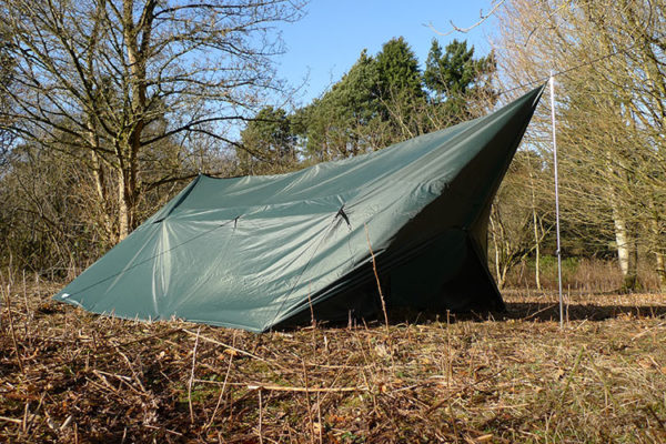 DD TARP 5X5 OLIVE GREEN