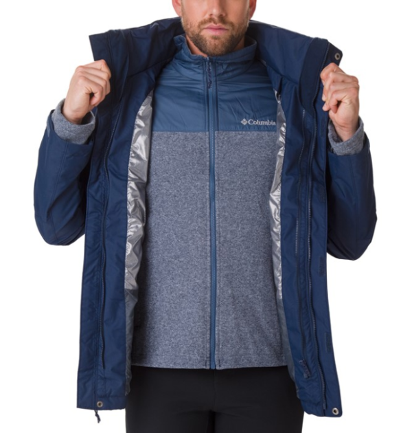 Columbia Bugaboo™ II Fleece Interchange Jacket ΜΠΛΕ