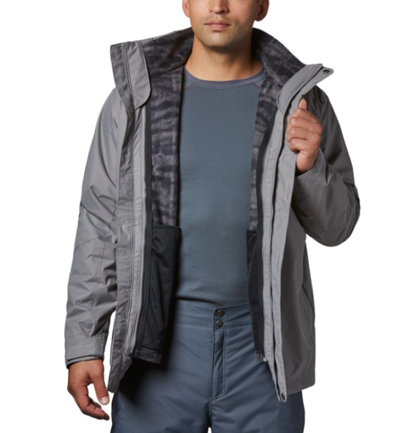 Columbia Bugaboo™ II Fleece Interchange Jacket ΓΚΡΙ