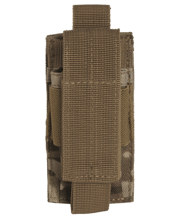 SINGLE PISTOL MAGAZINE POUCH MOLLE MULTICAM