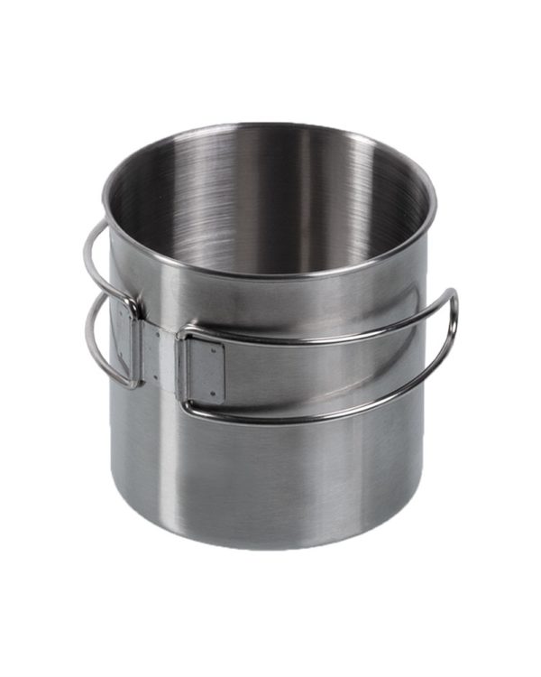 STAINLESS STEEL MUG 800ML (WIRE HANDLE)