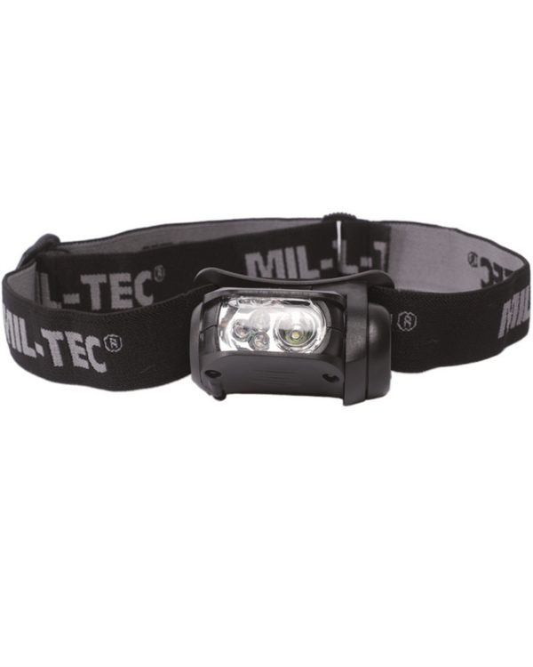 BLACK LED 4-COLOUR HEADLIGHT