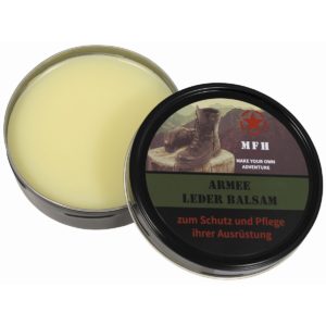 MFH  Leather Balsam, "Army", colourless, 150 ml can