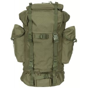 MFH  BW Combat Backpack, 65 l, aluminium rod, OD green