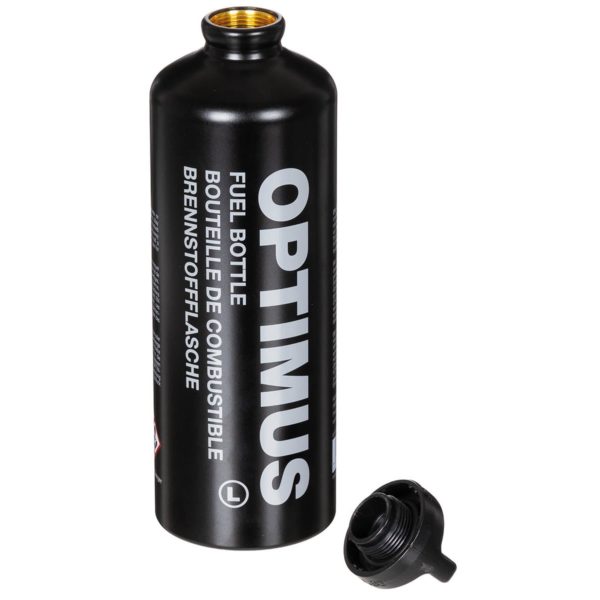 Fuel bottle, black, "OPTIMUS", 1 l