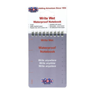 BCB Waterproof notebook