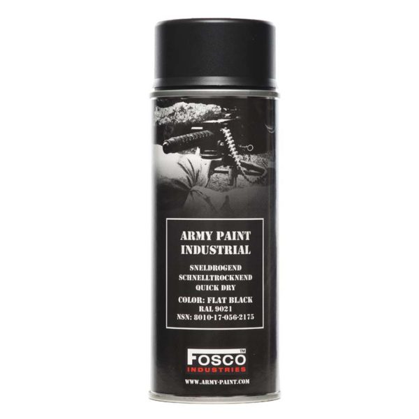 Box Army Paint 400 ml. 6 pieces Black