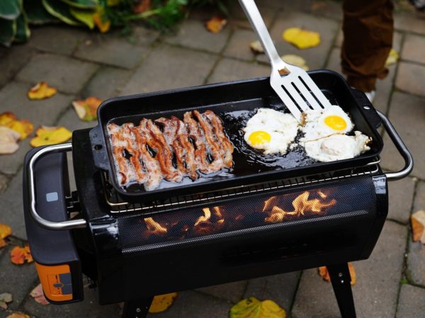 FirePit Griddle Pre-Seasoned Cast Iron Outdoor Griddle