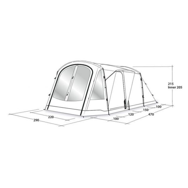 Outwell - Nevada  4P Tent  - 4 Person