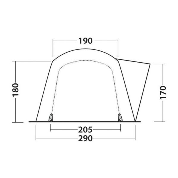 Outwell - Nevada  4P Tent  - 4 Person