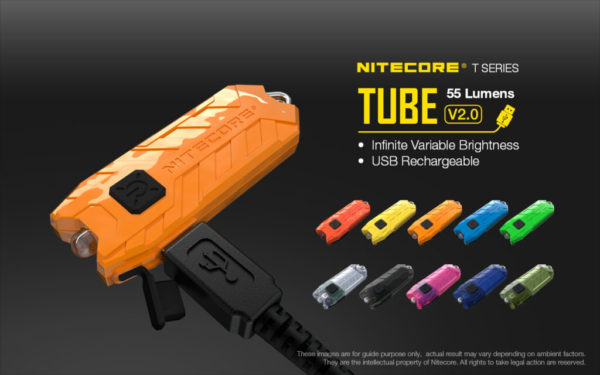 ΦΑΚΟΣ LED NITECORE TUBE, Olive, V2.0, 55lumens