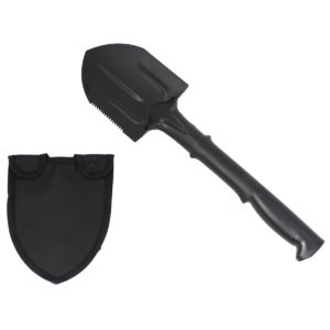 Spade, nylon handle, black MFH