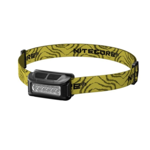 ΦΑΚΟΣ LED NITECORE HEADLAMP NU10, Black+Yellow headband