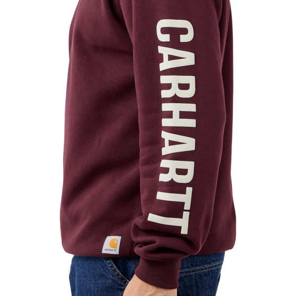 ΦΟΥΤΕΡ CARHARTT MIDWEIGHT SLEEVE LOGO HOODED