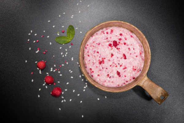 ΤΡΟΦΗ ΕΠΙΒΙΩΣΗΣ RICE PUDDING AND BERRIES