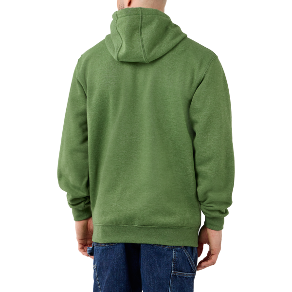 ΦΟΥΤΕΡ CARHARTT MIDWEIGHT SLEEVE LOGO HOODED/Arborvitae Heather