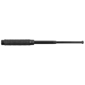 Metal Baton, telescopic, black, short