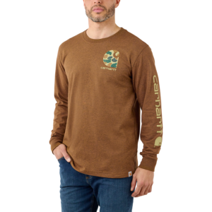 ΜΠΛΟΥΖΑ CARHARTT LS CAMO LOGO