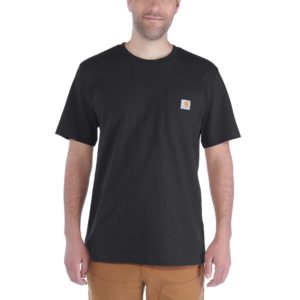 ΚΟΝΤΟΜΑΝΙΚΟ CARHARTT POCKET T-SHIRT BLACK