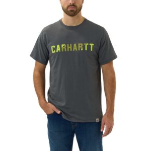 ΚΟΝΤΟΜΑΝΙΚΟ CARHARTT T-SHIRT BLOCK LOGO GRAPHIC