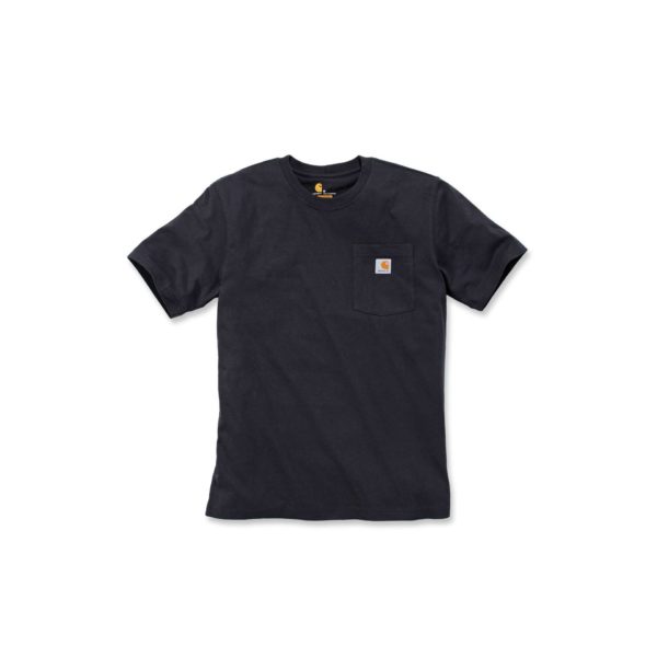 ΚΟΝΤΟΜΑΝΙΚΟ CARHARTT POCKET T-SHIRT BLACK