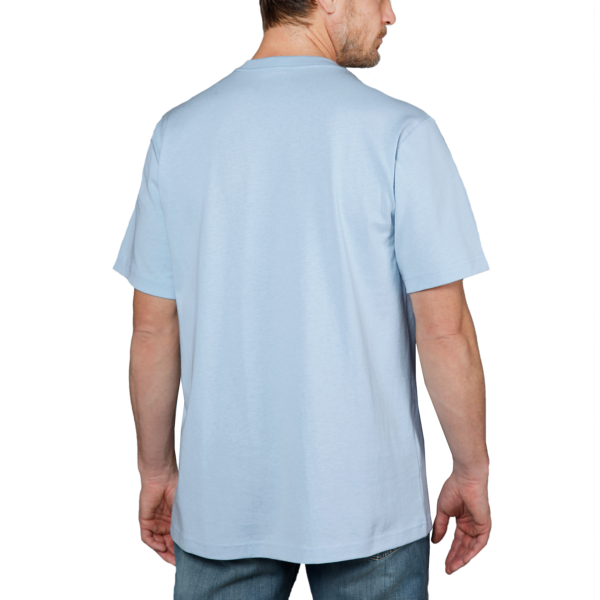 ΚΟΝΤΟΜΑΝΙΚΟ CARHARTT POCKET T-SHIRT  MOONSTONE